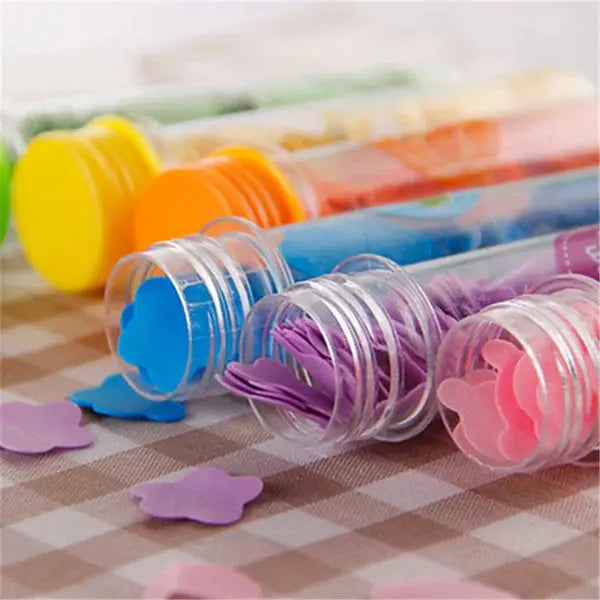 Cute Mini Soap Paper Sheets for Travel – Portable Hand Wash Paper Soap in Bottle image 1