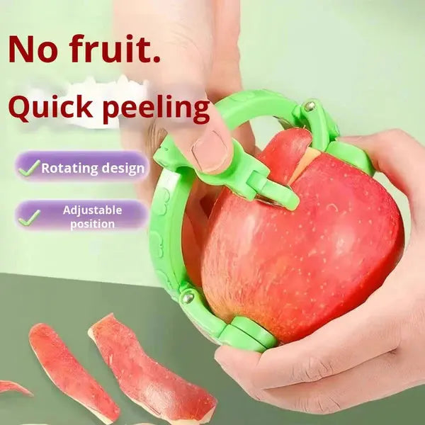 Rotating Apple Peeler Tool – Quick & Effortless Fruit Peeling at Home image 0