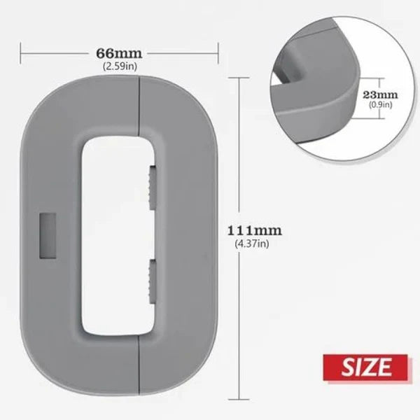 Child Safety Cabinet Locks – Adjustable Baby Proofing Drawer & Door Locks image 2