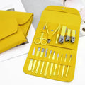 Premium 16-Piece Manicure Pedicure Set with Travel Case – Professional Nail Care Kit for Home & Travel image 0