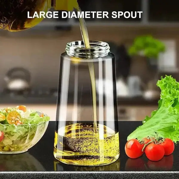 2-in-1 Kitchen Oil Spray Bottle – Multipurpose Glass Oil Dispenser image 4