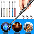 Rechargeable Electric Plasma Arc Lighter with Flexible Neck – Windproof & Flameless USB Lighter for Kitchen, Candles & Outdoor Use image 0